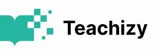 Logo de Teachizy avec un livre stylisé et un design moderne en vert et noir.